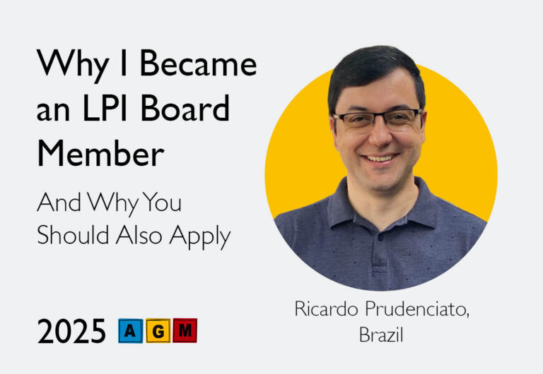Why I Joined the LPI Board of Directors — Ricardo Prudenciato